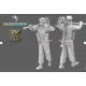 Black Snake K-14-48 1/48 Vickers Commando Kieffer Tripod Rifleman Resin Figure