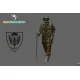 Black Snake Bep-06-48 1/48 Paratrooper Of 1st Bep Foreign Legion Resin Figure