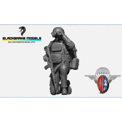 Black Snake Rhp-02-48 1/48 1st Rhp Soldier Franch Forces Resin Figure Kit