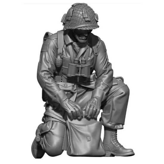Black Snake Ab-82-01-48 1/48 Soldier 82nd Airborne Resin Figure Kit