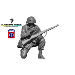 Black Snake Ab-82-05-48 1/48 Soldier 82nd Airborne Resin Figure Kit