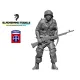 Black Snake Ab-82-06-48 1/48 Soldier 82nd Airborne Resin Figure Kit