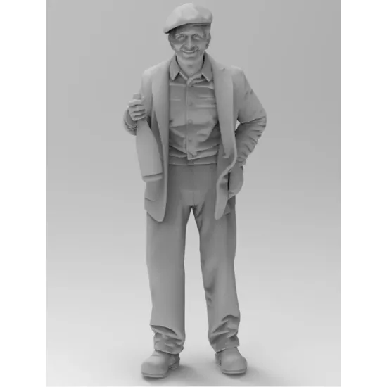 Black Snake En-01-48 1/48 French Civilian Normandy 1944 Ww2 Resin Figure