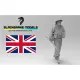 Black Snake En-03-48 1/48 British Soldier Normandy 1944 Ww2 Resin Figure