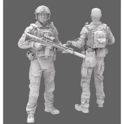 Black Snake Uks-01-48 1/48 Ukrainian Soldier Resin Figure