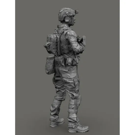 Black Snake Uks-01-48 1/48 Ukrainian Soldier Resin Figure