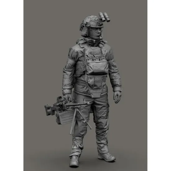 Black Snake Uks-06-48 1/48 Ukrainian Omega Special Forces Operator Gunner