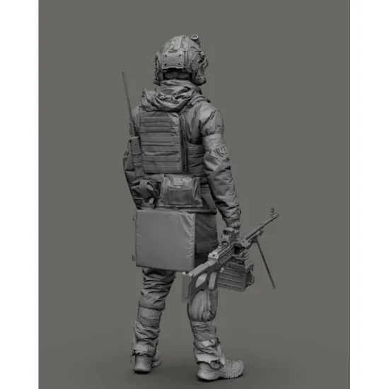 Black Snake Uks-06-48 1/48 Ukrainian Omega Special Forces Operator Gunner