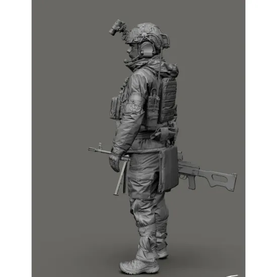 Black Snake Uks-06-48 1/48 Ukrainian Omega Special Forces Operator Gunner