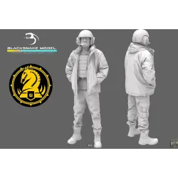 Black Snake Uks-07-48 1/48 Ukrainian Bradley Crewman 47th Mechanized Brigade