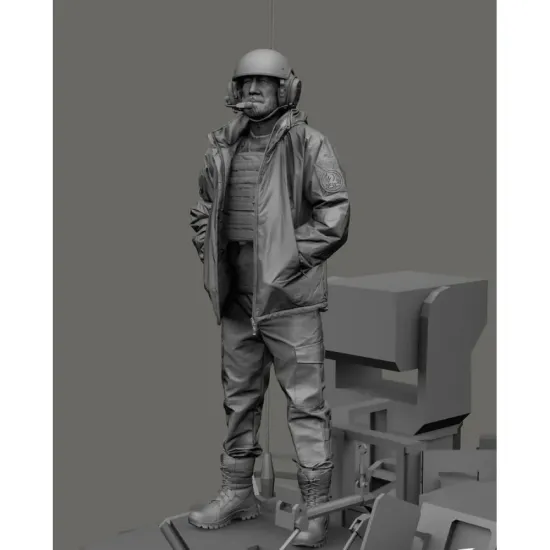 Black Snake Uks-07-48 1/48 Ukrainian Bradley Crewman 47th Mechanized Brigade