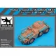 Black Dog T48075 1/48 Italian Armored Car Autoblinda Ab 43 Accessories Set For Italeri