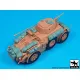 Black Dog T48075 1/48 Italian Armored Car Autoblinda Ab 43 Accessories Set For Italeri