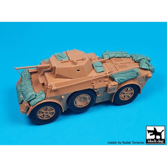 Black Dog T48075 1/48 Italian Armored Car Autoblinda Ab 43 Accessories Set For Italeri