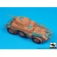 Black Dog T48075 1/48 Italian Armored Car Autoblinda Ab 43 Accessories Set For Italeri
