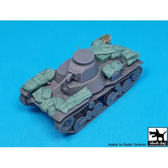 Black Dog T72212 1/72 Type 95 Ha-go Accessories Set For Ibg