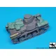 Black Dog T72212 1/72 Type 95 Ha-go Accessories Set For Ibg