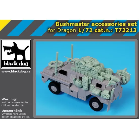 Black Dog T72213 1/72 Bushmaster Accessories Set For Dragon