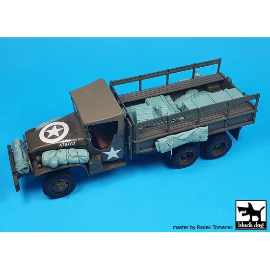 Black Dog T35335 1/35 Gmc Cckw 353 Accessories Set For Heller