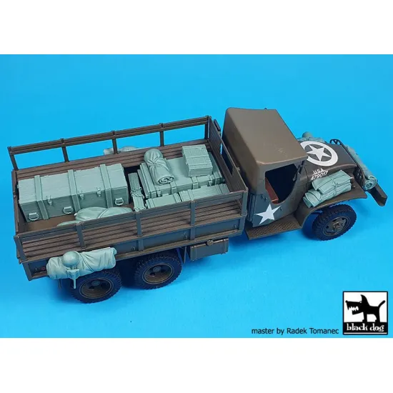 Black Dog T35335 1/35 Gmc Cckw 353 Accessories Set For Heller