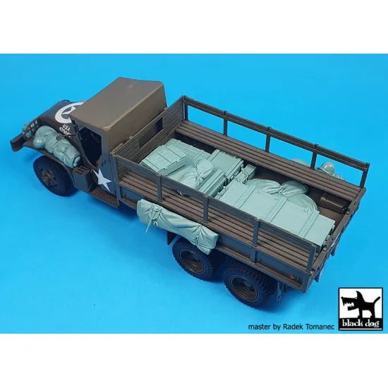 Black Dog T35335 1/35 Gmc Cckw 353 Accessories Set For Heller