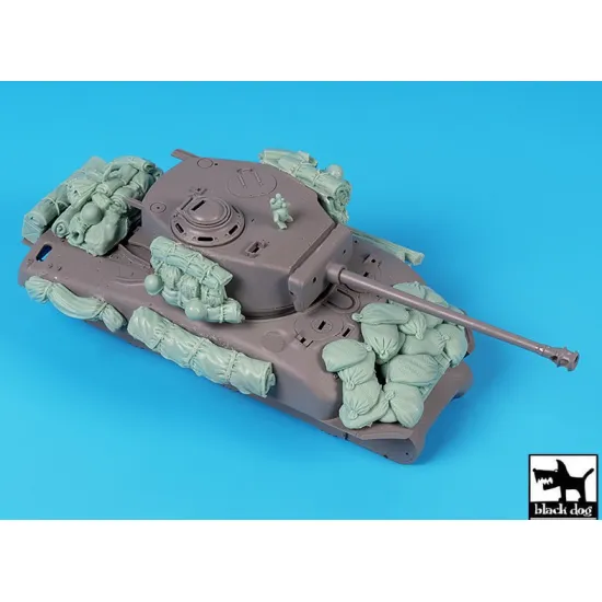 Black Dog T35338 1/35 M4a1 76w Sherman Vvss Accessories Set For Takom
