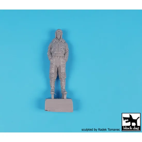 Black Dog F32192 1/32 German Pilot Wwii /2 Resin Figures Kit