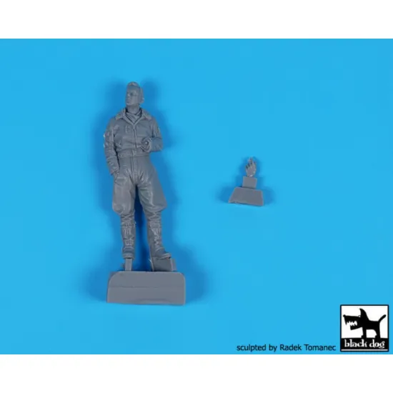 Black Dog F32193 1/32 German Pilot Wwii Set Resin Figures Kit