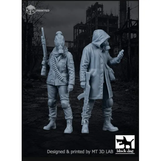 Black Dog Mf35009 1/35 Scavenger Warden Zone Explorers