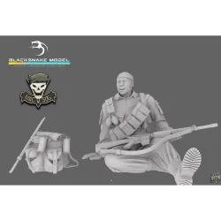 Black Snake Sog-14-48 1/48 Macv Sog Soldier Vietnam War Resin Figure Kit