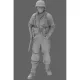 Black Snake 2nd-01-48 1/48 2nd Armored Infantry Soldier Thompson Ww2 Resin Figure