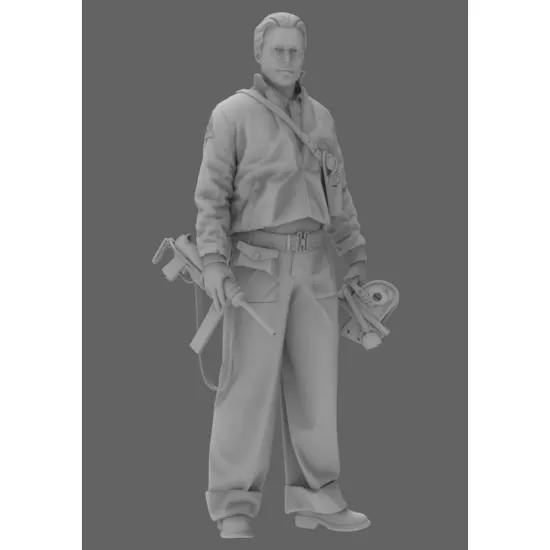 Black Snake 2nd-02-48 1/48 2nd Armored Infantry Team Leader Ww2 Resin Figure Kit