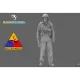 Black Snake 2nd-06-48 1/48 2nd Armored Infantry Soldier Ww2 Resin Figure Kit