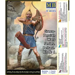 Master Box 32016 1/32 Greco-persian Wars Series Peltast Kit 6