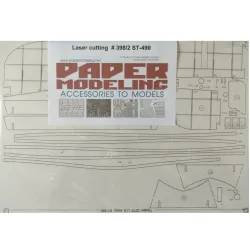 Orel 398/2 1/50 Laser Cutting For Paper Model Tug St490