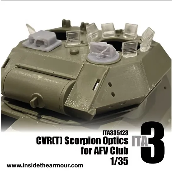 Inside The Armor Ita335123 1/35 Cvr T Scorpion Optics Set For Afv Club