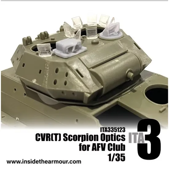Inside The Armor Ita335123 1/35 Cvr T Scorpion Optics Set For Afv Club