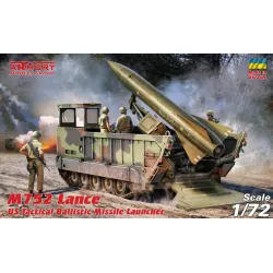 Armory Ar72430 1/72 M752 Lance Us Cold War Era Ballistic Missile Launcher Self-propelled Plastic Model Kit