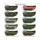 Armory Ar72430 1/72 M752 Lance Us Cold War Era Ballistic Missile Launcher Self-propelled Plastic Model Kit