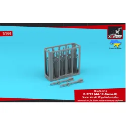 Armory Aca1416 1/144 R-27et Aa-10 Alamo-d Air-air Ir Guided Missiles 12pcs