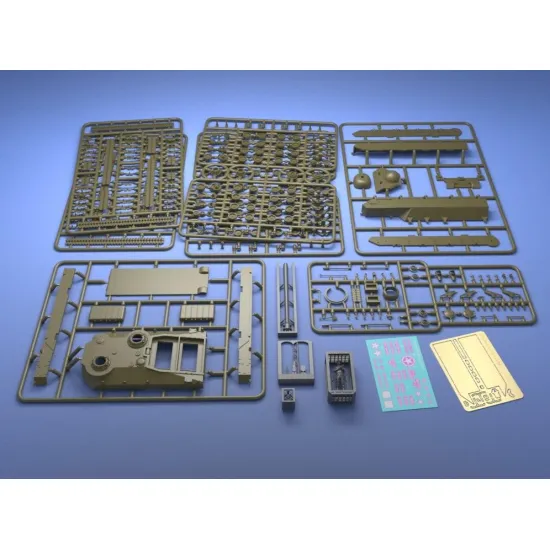 Trident Models Trm721001 1/72 T28 T95 Us Self-propelled Heavy Assault Gun