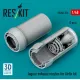 Reskit Rsu48-0574 1/48 Jaguar Exhaust Nozzles For Airfix Kit 3d Printed