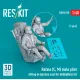 Reskit Rsf48-0088 1/48 Rafale C M Male Pilot Sitting In Ejection Seat For Hobbyboss Kit 1 Pcs 3d Printed