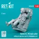 Reskit Rsf48-0088 1/48 Rafale C M Male Pilot Sitting In Ejection Seat For Hobbyboss Kit 1 Pcs 3d Printed