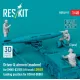 Reskit Rsf48-0091 1/48 Driver Airmen Modern 3 Pcs Mhu-83 D/E Lift Truck Lower Loading Position For Rsk48-0008 3d Printed