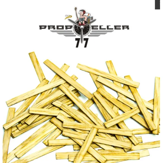 77propeller Prp503 1/72 Wooden Oak Boards 50 Pieces