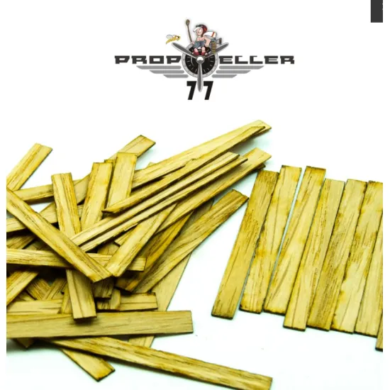 77propeller Prp504 1/48 Wooden Oak Boards 50 Pieces