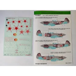 Foxbot 32-027 1/32 Yakovlev Yak-9t In Combat Part 1 For Icm Silver Wings