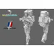 Black Snake Fr-08-48 1/48 French Soldier Optic Eryx Resin Figure Kit