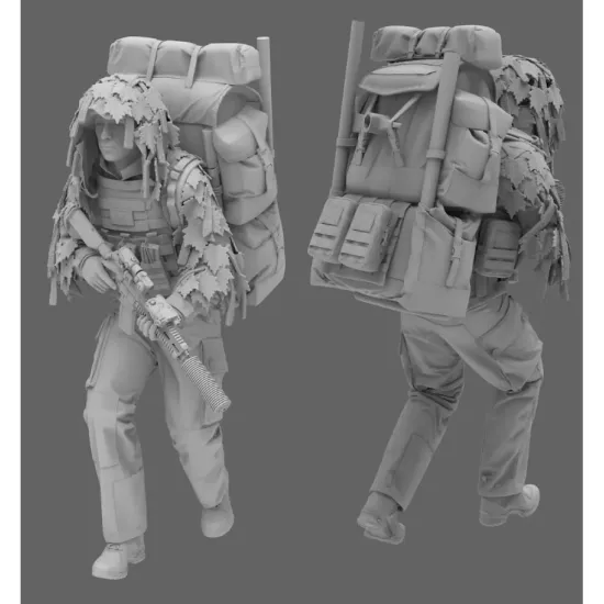 Black Snake Rdp-01-48 1/48 Operator Of 13th Parachute Dragoon Regiment Resin Kit